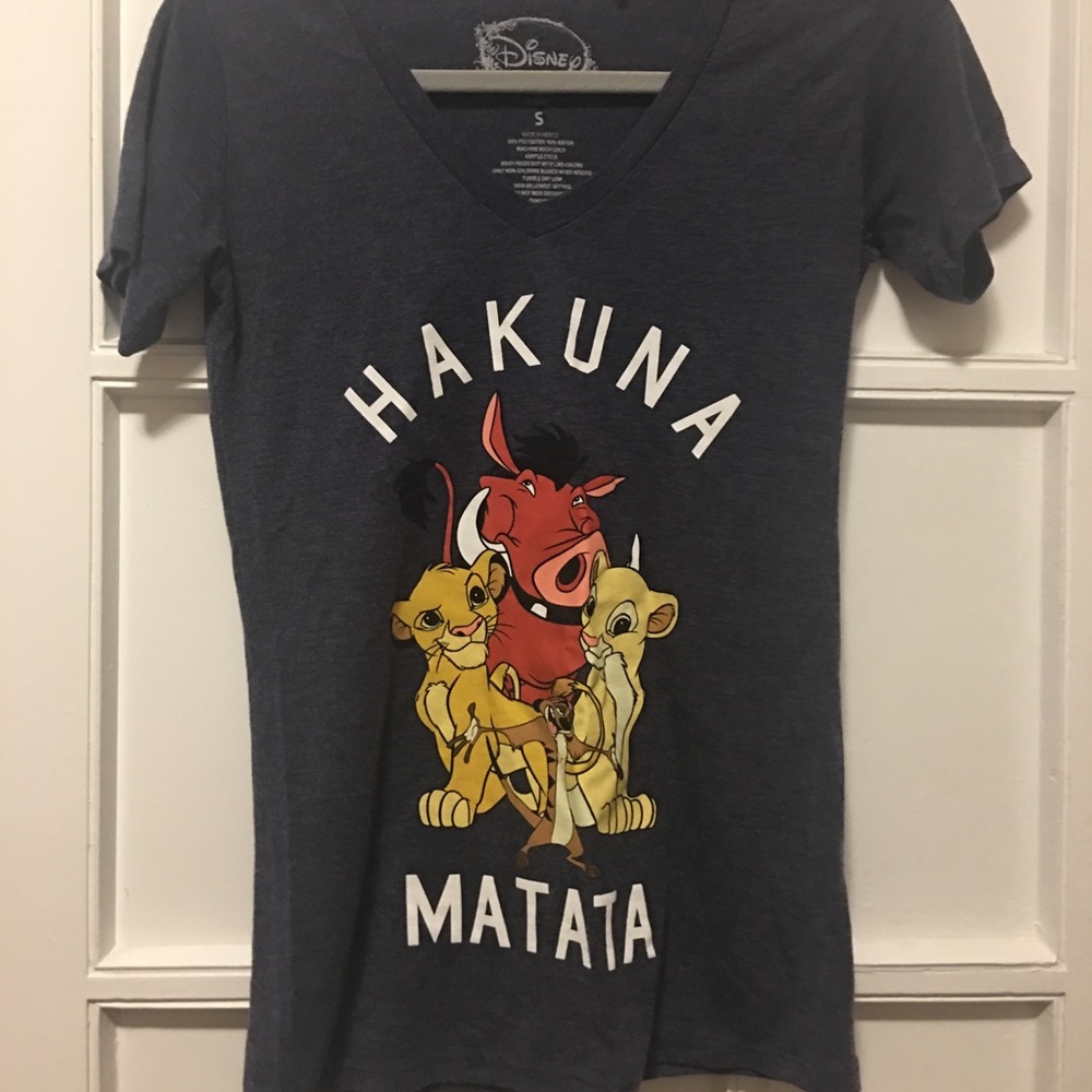 Disney super soft tee size small